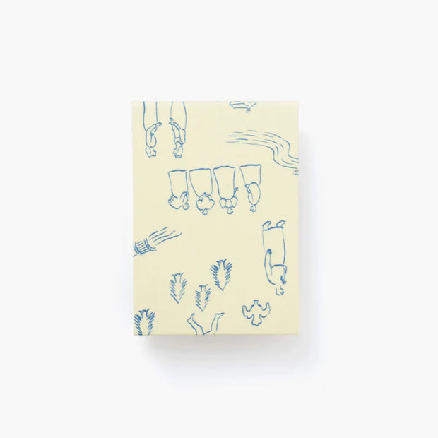 Mini note cover Palmehuset / History Ivory