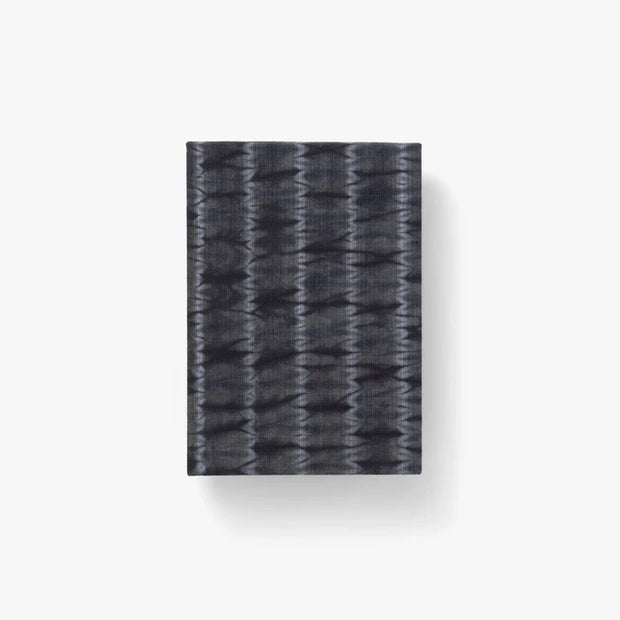 Mini note cover Y. & SONS / Katakai shibori stripe