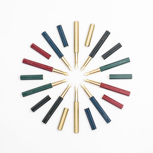 Classic Revolve-Fountain Pen(Brass F)