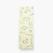 Mini note cover Palmehuset / History Ivory