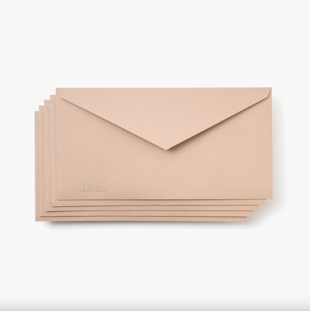 Envelope 5 pcs  Smoky pink