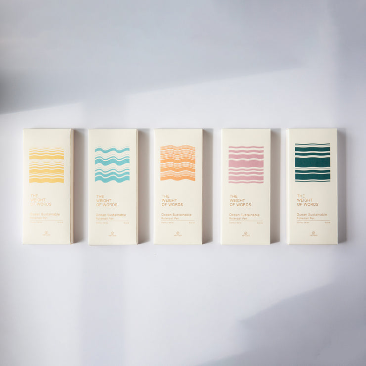 Glamour Evolve - Ocean Sustainable Rollerball Pen (Sky Blue)