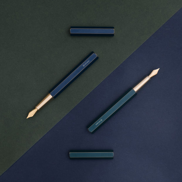 Classic Revolve-Fountain Pen(Brass M)