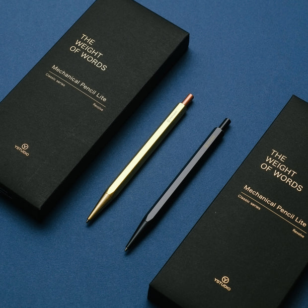Classic Revolve - Mechanical Pencil Lite (Brass)