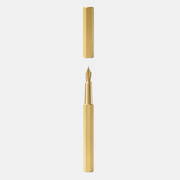 Classic Revolve-Fountain Pen(Brass F)