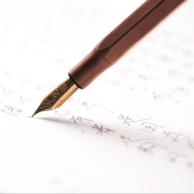 Classic Revolve-Desk Fountain Pen(Copper M)
