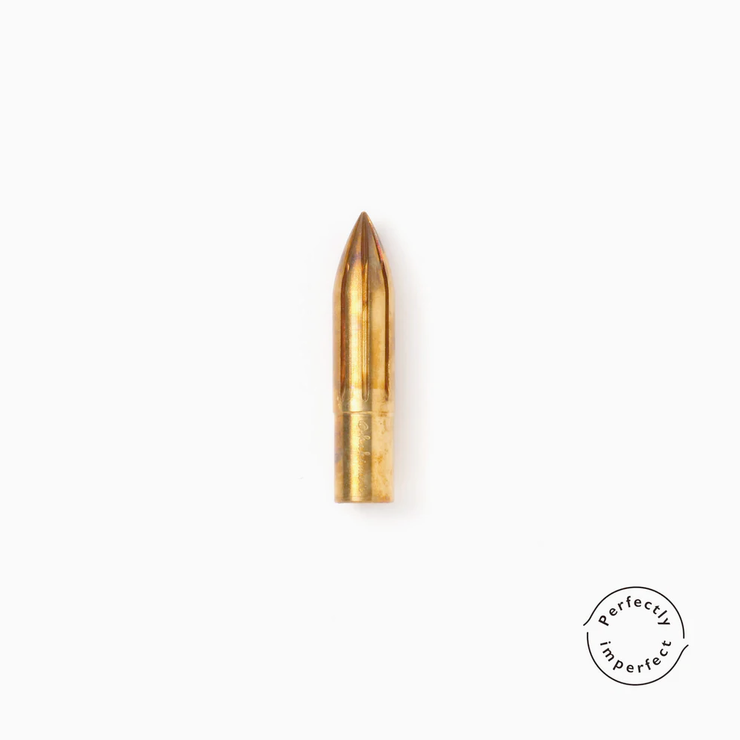 Perfectly Imperfect Metal nib Brass