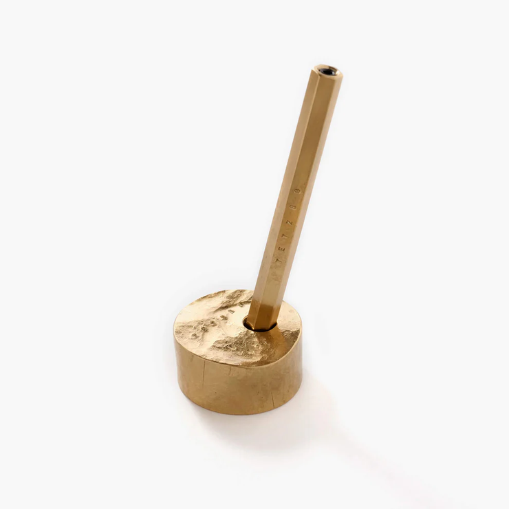 Pen stand Round Brass