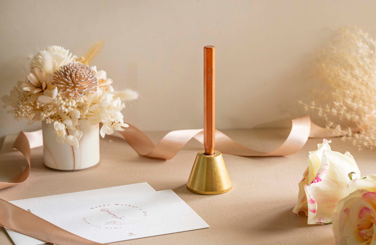Classic Revolve-Desk Fountain Pen(Copper M)