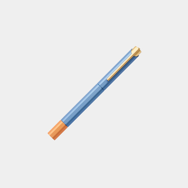 Glamour Evolve - Bihex Rollerball Pen (Blue Gin)