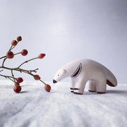 Pole pole wooden animal Anteater