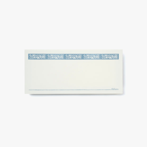 Single note Floral Blue grey