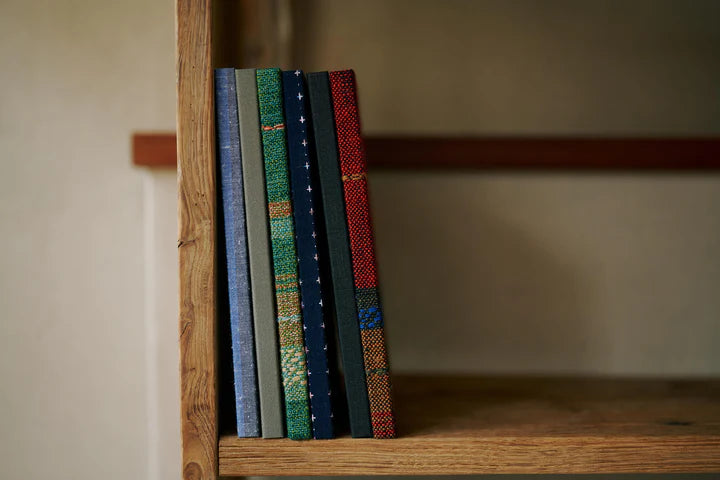 A5 notebook - Enshu orimono 01