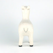 Pole pole wooden animal Alpaca