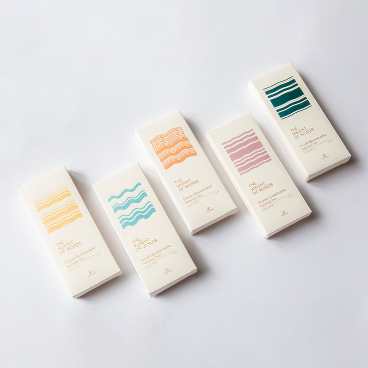 Glamour Evolve - Ocean Sustainable Rollerball Pen (Sky Blue)