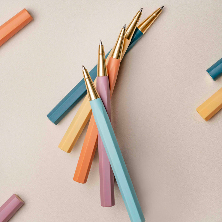 Glamour Evolve - Ocean Sustainable Rollerball Pen (Dawn Yellow)