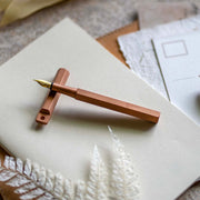 Classic Revolve-Portable Fountain Pen(Copper F)