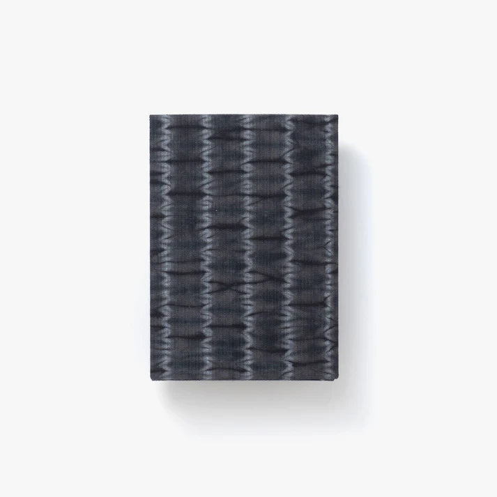 Mini note cover Y. & SONS / Katakai shibori stripe