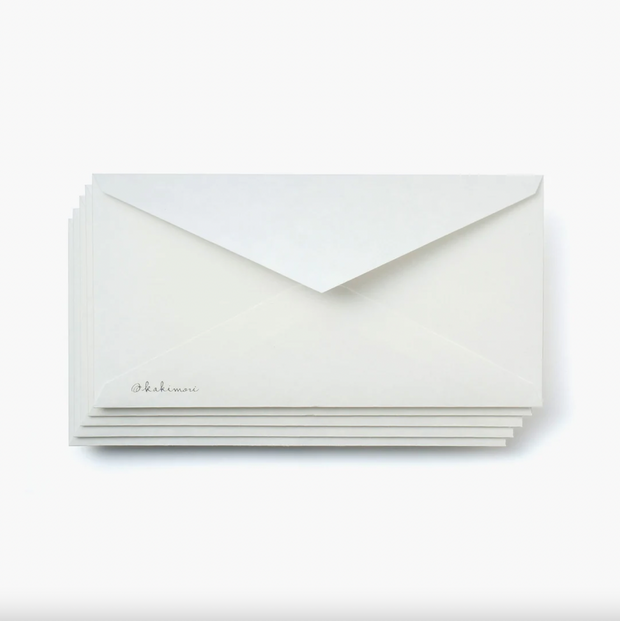 Envelope 5 pcs  White