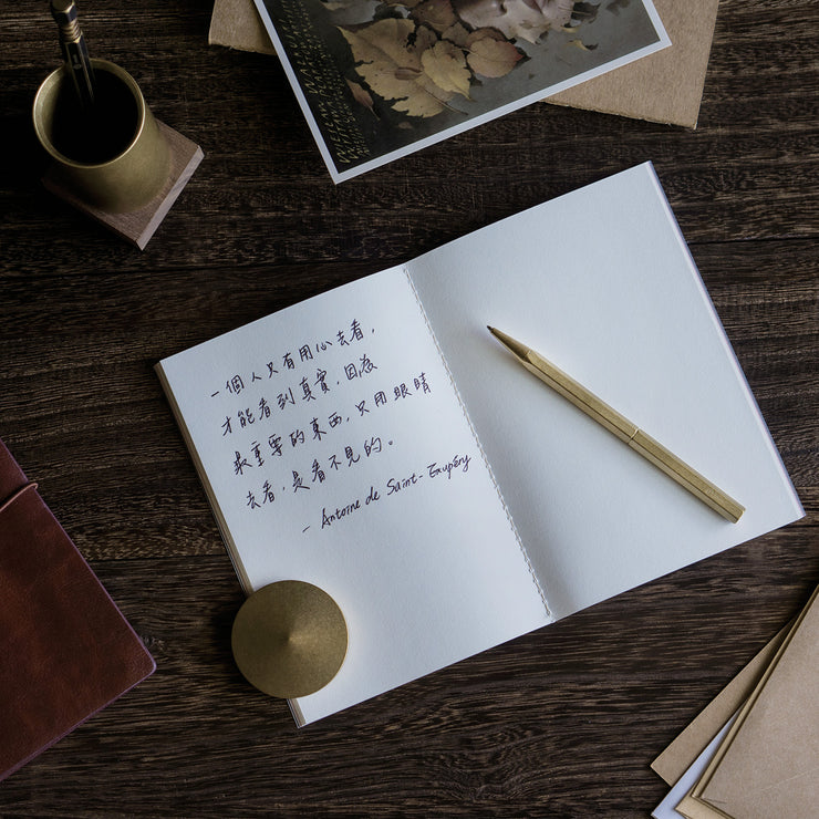 Classic Revolve-Slim Ballpoint Pen(Brass)