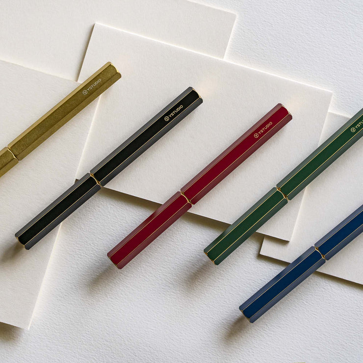 Classic Revolve-Fountain Pen(Brass F)