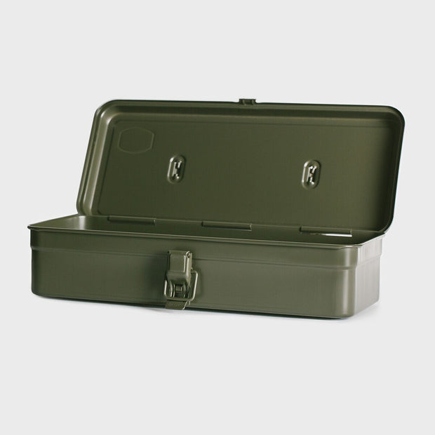 Steel Toolbox with Top Handle T-320 - Antique Green - Kiki