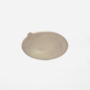 BRASS  GRIP CIRCLE PLATE ANTIQUE BRASS