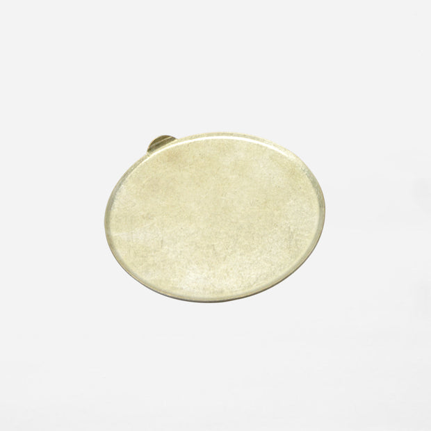 BRASS  GRIP CIRCLE PLATE SOLID BRASS