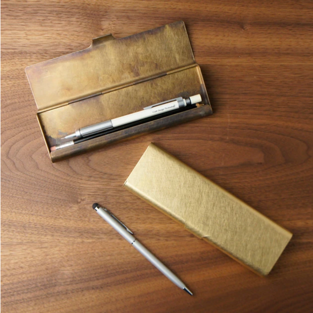BRASS PEN CASE RUST