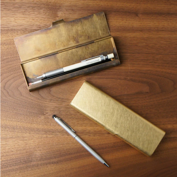 BRASS PEN CASE SOLID