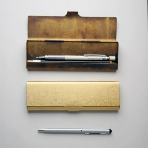 BRASS PEN CASE RUST