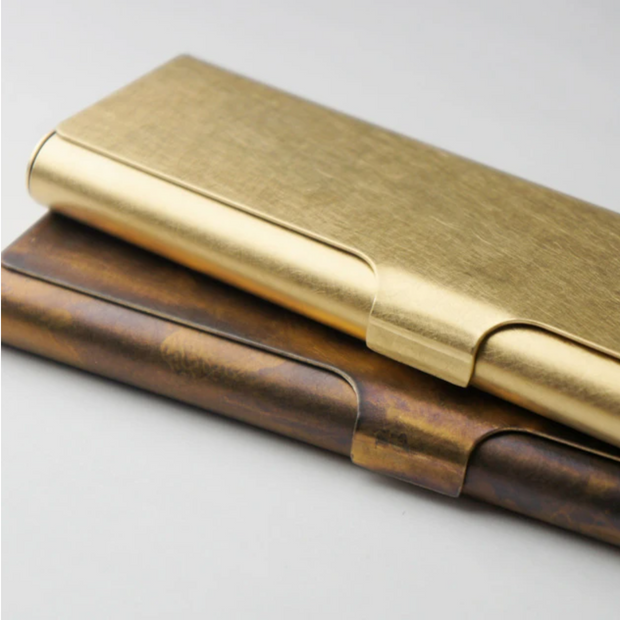 BRASS PEN CASE RUST