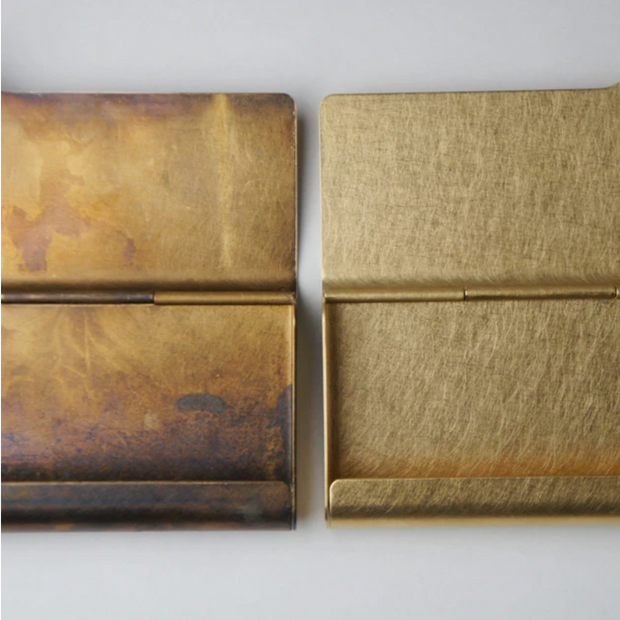 BRASS PEN CASE RUST