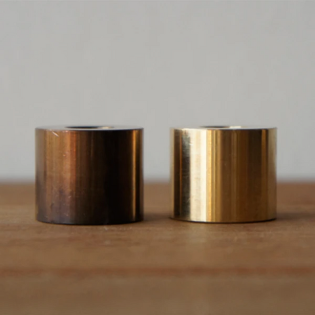 BRASS PEN STAND SOLID
