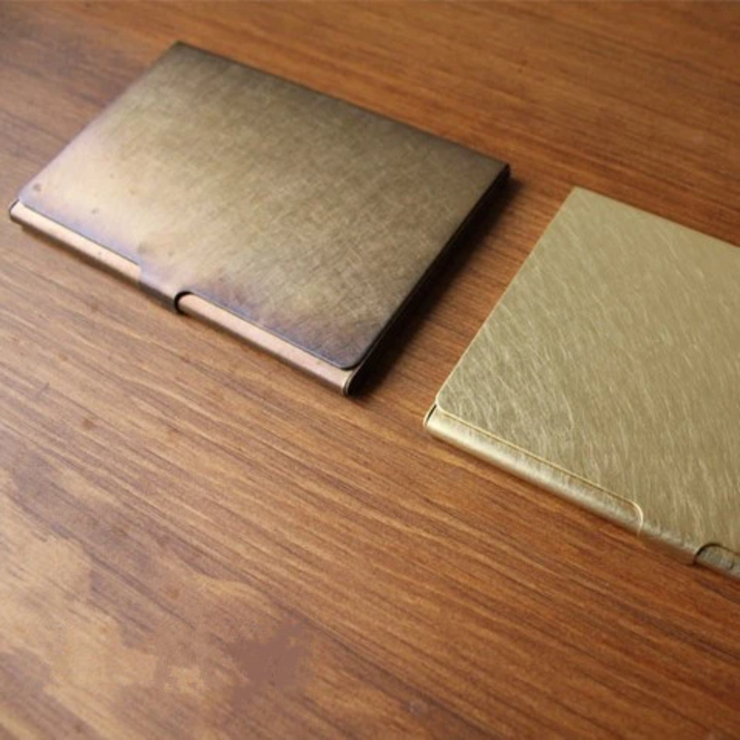 BRASS CARDCASE SOLID