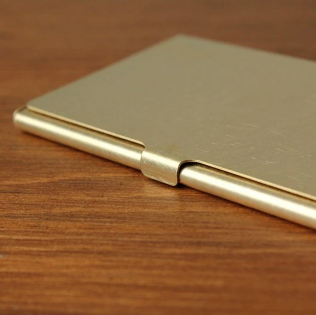 BRASS CARDCASE SOLID