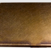 BRASS BOX CARDCASE RUST