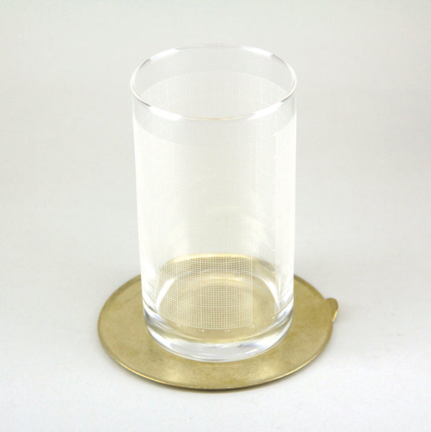 BRASS  GRIP CIRCLE PLATE SOLID BRASS