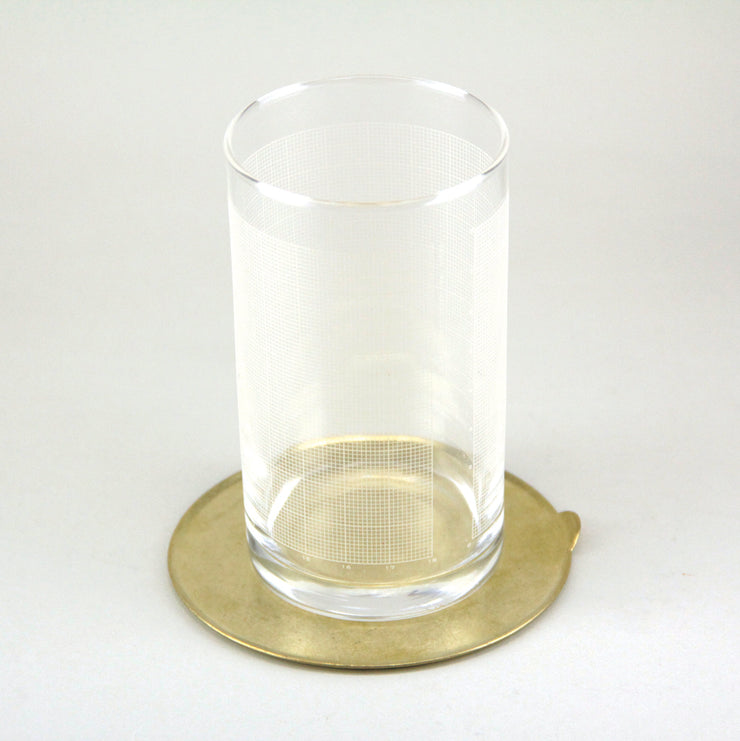 BRASS  GRIP CIRCLE PLATE SOLID BRASS