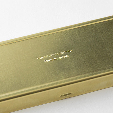 TRC BRASS Pen Case Solid Brass