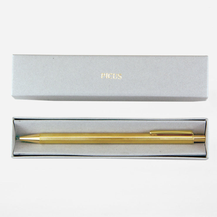 BRASS RETRACTABLE PEN HANMON JYUNGIN