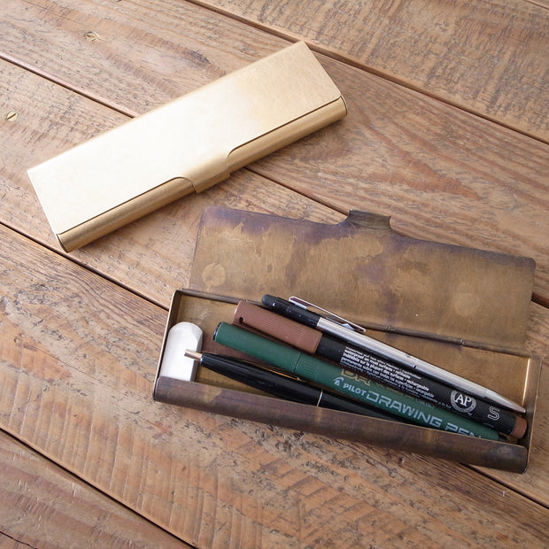 BRASS PEN CASE RUST