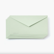 Envelope 5 pcs  Pale green