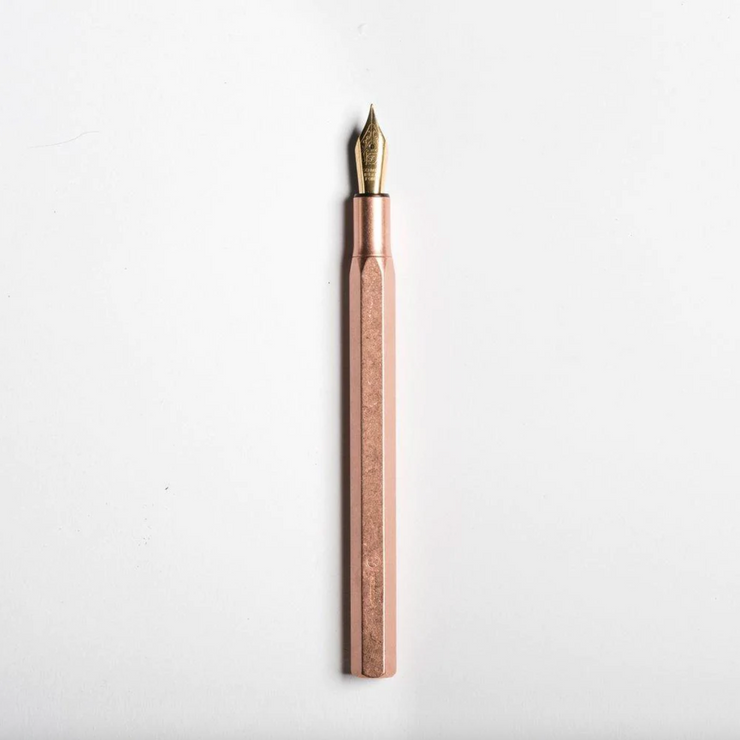 Classic Revolve-Desk Fountain Pen(Copper M)