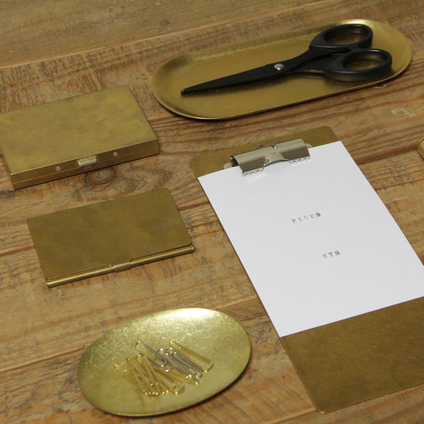 BRASS CLIP BOARD SOLID