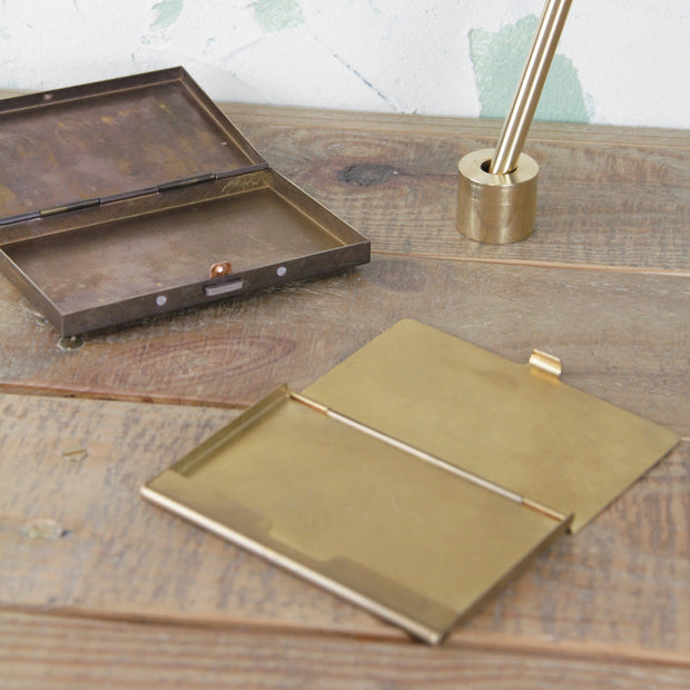 BRASS CARDCASE SOLID