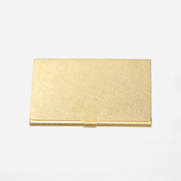 BRASS CARDCASE SOLID