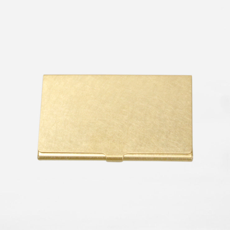 BRASS CARDCASE SOLID