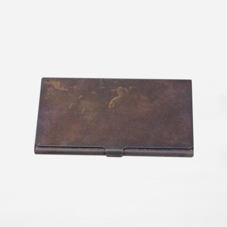 BRASS BOX CARDCASE RUST
