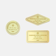 Classic Reflect-Bookmark Set(Brass)